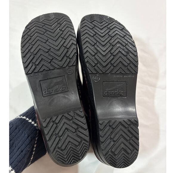 Dansko Womens 41 10.5-11 Professional Clog Cordovan Cabrio Leather Comfortable - Picture 8 of 10